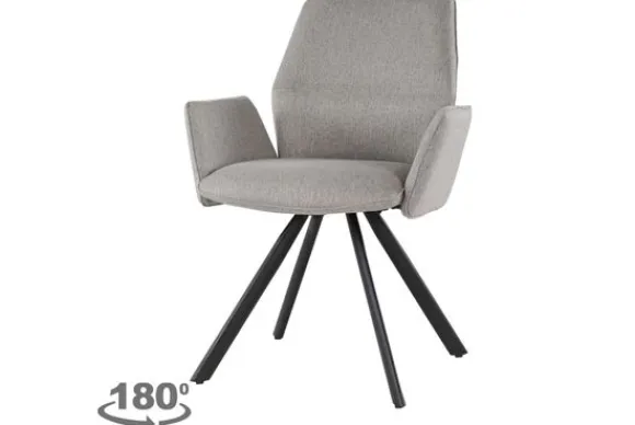 Hot Eetkamerstoel Taupe Diana Eetkamerstoelen