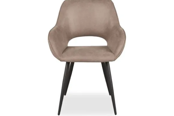 Clearance Eetkamerstoel Taupe IH-50.222 Fer Eetkamerstoelen