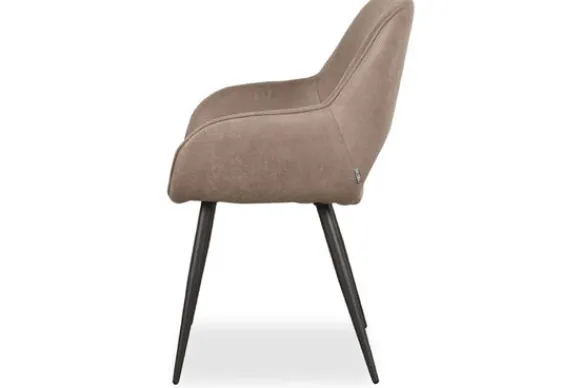 Clearance Eetkamerstoel Taupe IH-50.222 Fer Eetkamerstoelen
