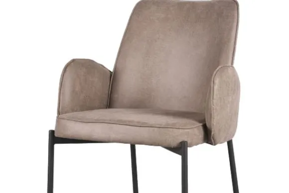 Outlet Eetkamerstoel Taupe IH-50.191 Joni Eetkamerstoelen