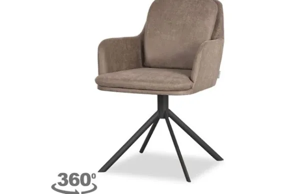 Best Eetkamerstoel Taupe IH-50.210 Joy Eetkamerstoelen