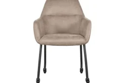 New Eetkamerstoel Taupe IH-50.198 Lenny Eetkamerstoelen