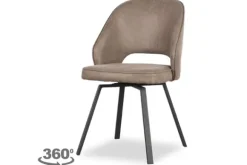 Outlet Eetkamerstoel Taupe IH-50.194 Lewis Eetkamerstoelen