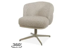 Hot Eetkamerstoel Taupe JLo Eetkamerstoelen
