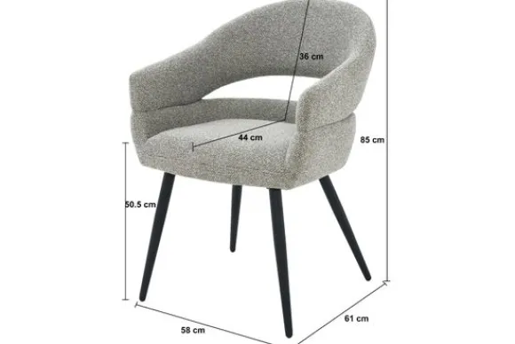 Best Eetkamerstoel Taupe Megan Eetkamerstoelen