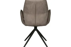 Eetkamerstoel Taupe Micro Suede DX-74.012 Mellow Eetkamerstoelen