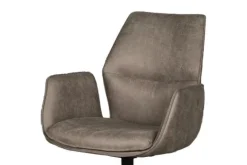 Eetkamerstoel Taupe Micro Suede DX-74.012 Mellow Eetkamerstoelen