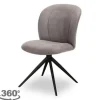 Outlet Eetkamerstoel Taupe Micro Suede DX-74.024 Kimo Eetkamerstoelen