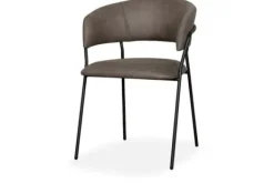 Sale Eetkamerstoel Taupe YN-83.015 Luuk Eetkamerstoelen