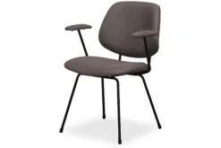 Best Eetkamerstoel Taupe ZM-88.007 Rivano Eetkamerstoelen