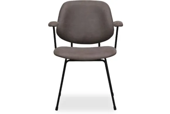 Best Eetkamerstoel Taupe ZM-88.007 Rivano Eetkamerstoelen