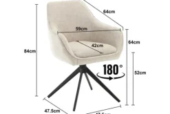 Clearance Eetkamerstoel Toffee Thomas Eetkamerstoelen