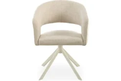 Sale Eetkamerstoel Tyler Cream - beige Ekoda Eetkamerstoelen