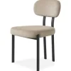 Eetkamerstoel Wave Beige - Black Ravon Eetkamerstoelen