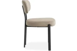 Eetkamerstoel Wave Beige - Black Ravon Eetkamerstoelen