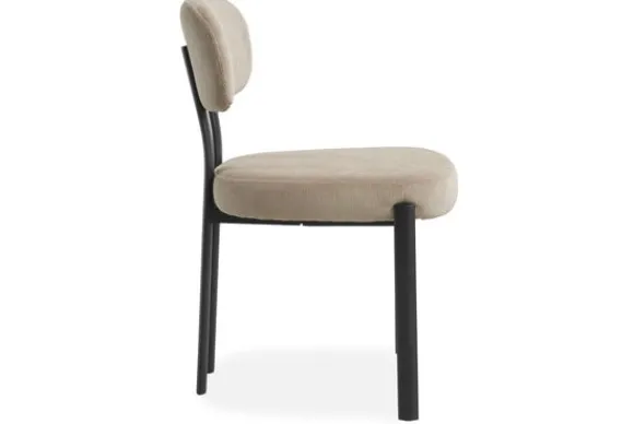 Eetkamerstoel Wave Beige - Black Ravon Eetkamerstoelen