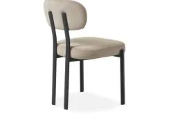 Eetkamerstoel Wave Beige - Black Ravon Eetkamerstoelen