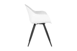 Discount Eetkamerstoel Wit FF-45.000 Luca Eetkamerstoelen
