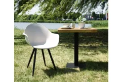 Discount Eetkamerstoel Wit FF-45.000 Luca Eetkamerstoelen