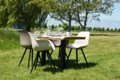 Discount Eetkamerstoel Wit FF-45.000 Luca Eetkamerstoelen