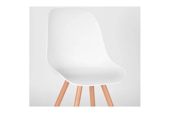 Eetkamerstoel Wit FF-45.021 Rimini Eetkamerstoelen
