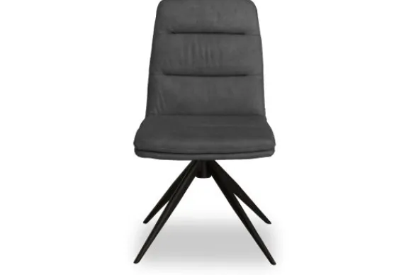 Discount Eetkamerstoel -Zorro Antracite Sylke Eetkamerstoelen