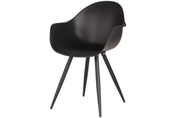 Online Eetkamerstoel Zwart FF-45.006 Luca Eetkamerstoelen