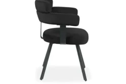 New Eetkamerstoel Zwart HU-77.024 Bardio Eetkamerstoelen