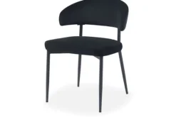 New Eetkamerstoel Zwart HU-77.034 Bliss Eetkamerstoelen