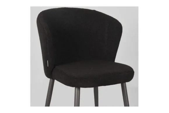 Best Eetkamerstoel Zwart IH-50.178 Whirl Eetkamerstoelen