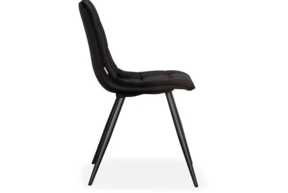 Best Eetkamerstoel Zwart LN-87.005 Bistro Eetkamerstoelen