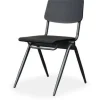 Outlet Eetkamerstoel Zwart TX-85.001 Solid Eetkamerstoelen