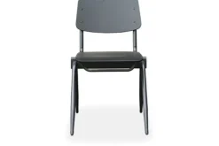 Outlet Eetkamerstoel Zwart TX-85.001 Solid Eetkamerstoelen