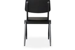 Outlet Eetkamerstoel Zwart TX-85.001 Solid Eetkamerstoelen