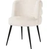 Hot Eetstoel 212319 Beige Chenille  Stella Eetkamerstoelen