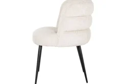 Hot Eetstoel 212319 Beige Chenille Stella Eetkamerstoelen