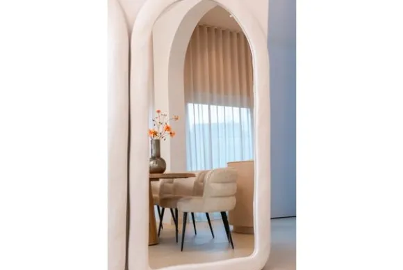 Hot Eetstoel 212319 Beige Chenille Stella Eetkamerstoelen