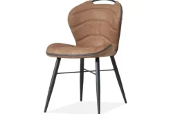New Eetstoel - cognac Bray Eetkamerstoelen