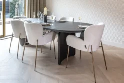 Best Eetstoel 212329 Cream Fusion Amber Eetkamerstoelen