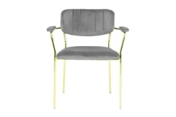 Outlet Eetstoel - grijs Blanchett Eetkamerstoelen