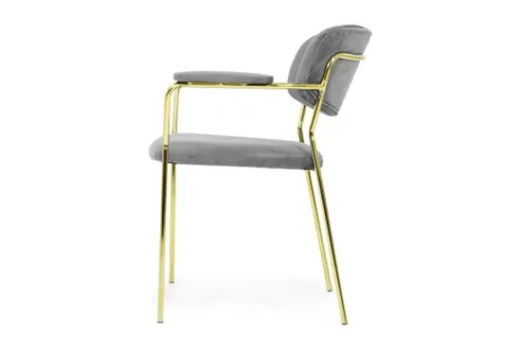 Outlet Eetstoel - grijs Blanchett Eetkamerstoelen