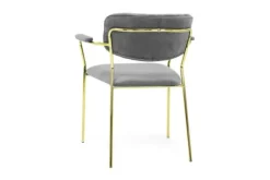 Outlet Eetstoel - grijs Blanchett Eetkamerstoelen