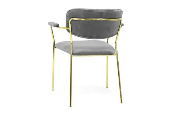 Outlet Eetstoel - grijs Blanchett Eetkamerstoelen