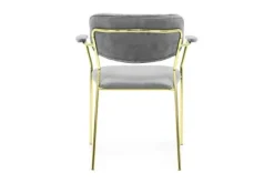Outlet Eetstoel - grijs Blanchett Eetkamerstoelen