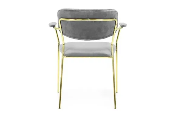 Outlet Eetstoel - grijs Blanchett Eetkamerstoelen
