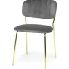 Sale Eetstoel - grijs Cate Eetkamerstoelen