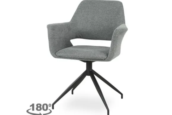Outlet Eetstoel - grijs Maeve Eetkamerstoelen