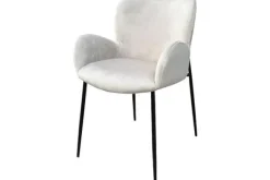 Online Eetstoel 212331 Khaki Velvet Amber Eetkamerstoelen
