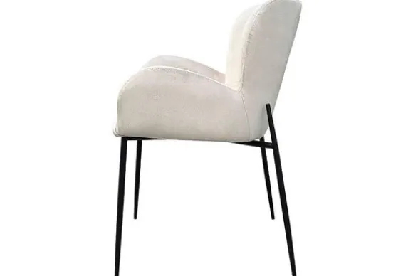 Online Eetstoel 212331 Khaki Velvet Amber Eetkamerstoelen
