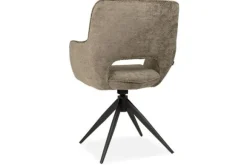 Discount Eetstoel - Movie taupe Mona Eetkamerstoelen